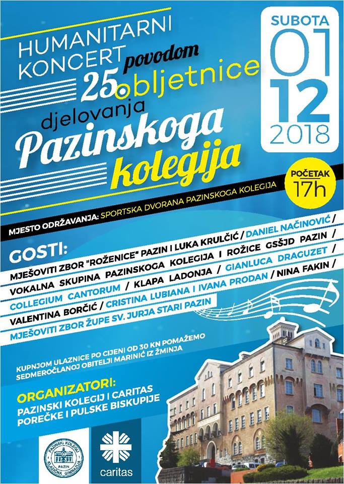 Humanitarnim koncertom u Kolegiju za obitelj Marinić